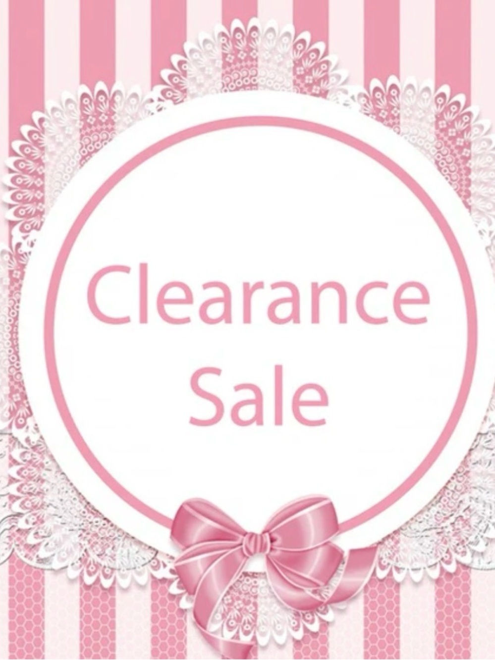 Women's Other Clearance Sale Pink Accent Item